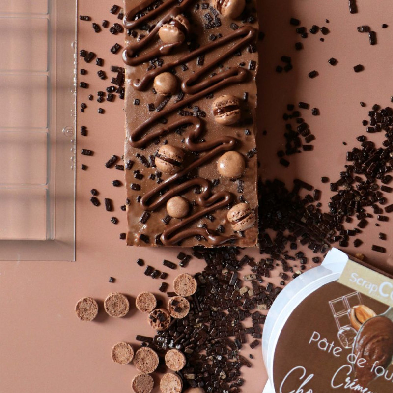 Chocolate crunchy sprinkles - feuilletine style | ScrapCooking®