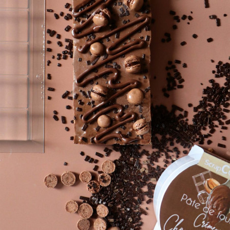 Chocolate crunchy sprinkles - feuilletine style | ScrapCooking®