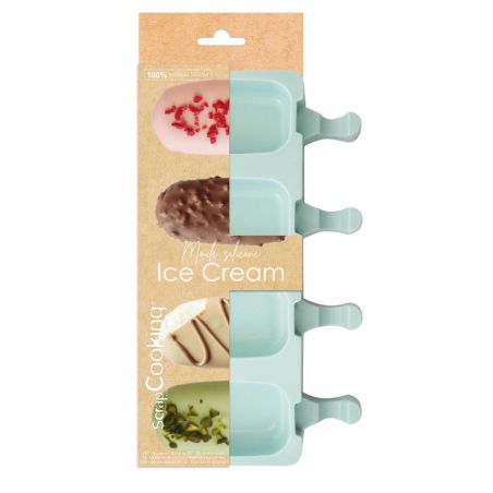 Silicone ice cream bar mold