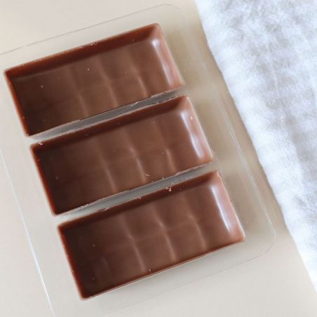 Moule barres chocolatées "Crunchy"