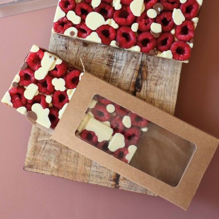 Chocolate bar kraft paper boxes x5