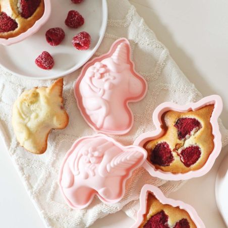 Moules silicone airfryer licorne x6