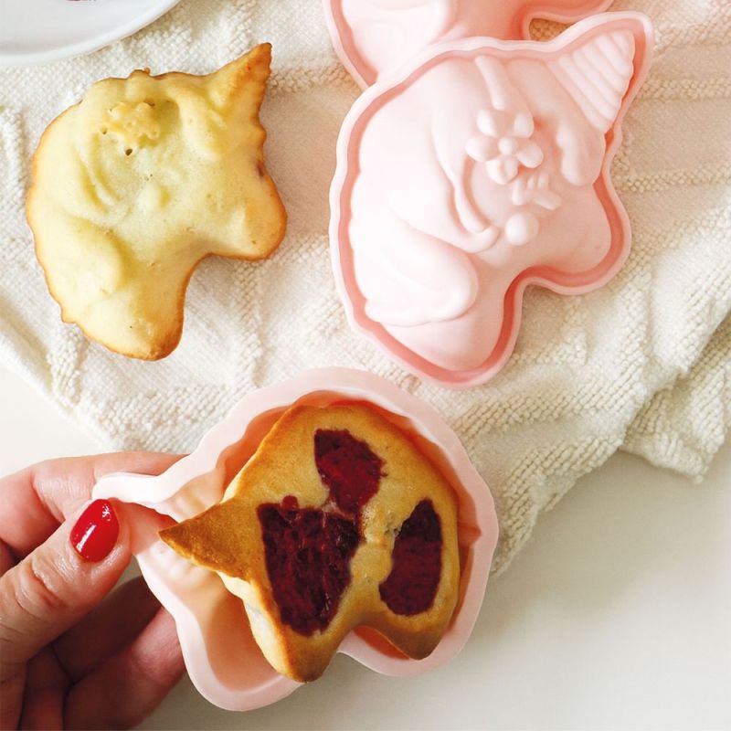 Moules silicone airfryer licorne x6