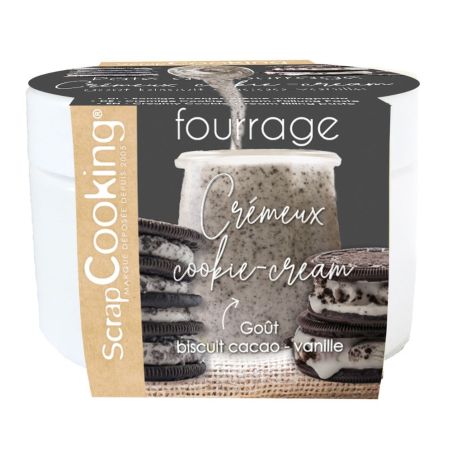 Pâte de fourrage crémeuse Cookies & Cream 200g