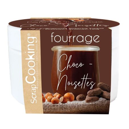 Pâte de fourrage crémeuse Chocolat-Noisettes 200g