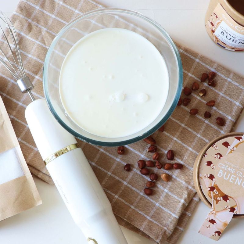 Bueno style ice cream mix