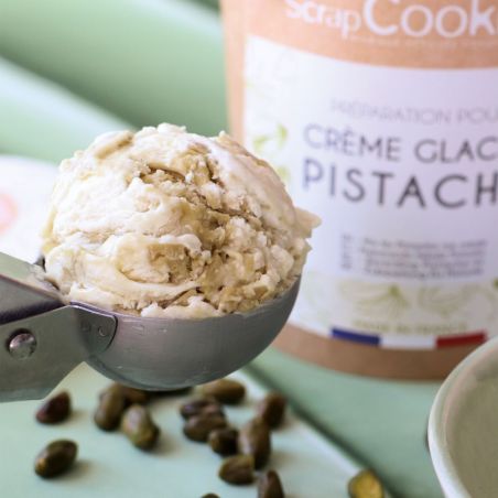Pistachio ice cream mix