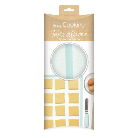 Fibreglass silicone baking mat 30X40 cm - ScrapCooking®