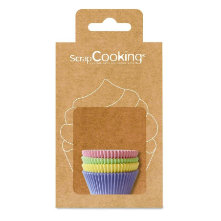 +/-76 baking cases pour mini muffins