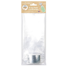 4 Confectionary bags - ScrapCooking®