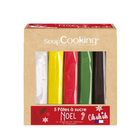Boite 5 pâtes à sucre Noël 5 - ScrapCooking0«