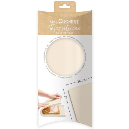 Silicone mat 27x36 cm for making sponge cakes