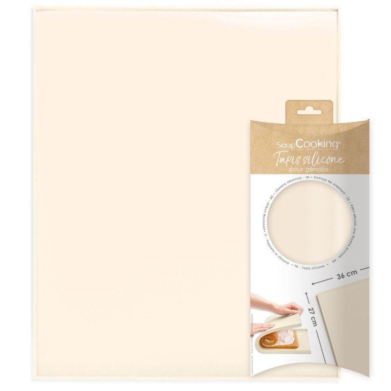 Tapis génoise en silicone 27 x 36 cm - ScrapCooking