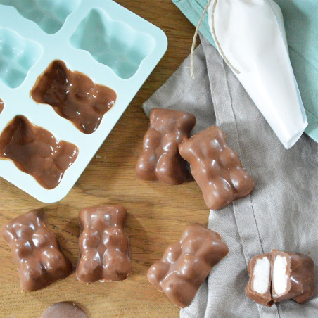 Homemade Chocolate Marshmallow Bear Kit | ScrapCooking®