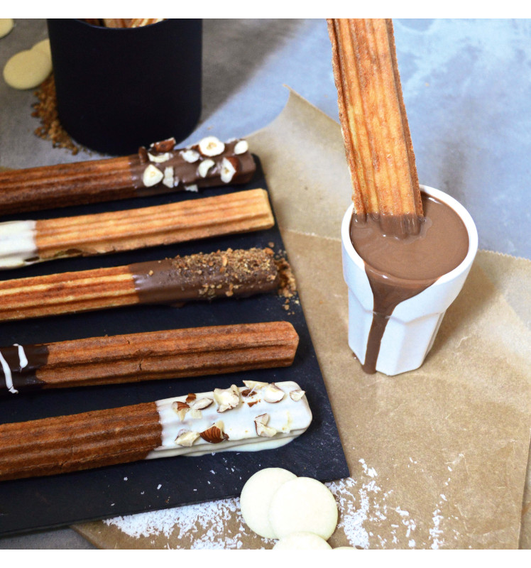 Save 10% off Oil-Free Churros Kit: Machine, Mix & Cups