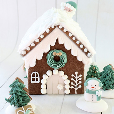 Maison en pain biscuits pain d'épices