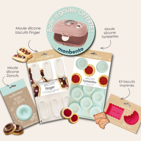 Pack biscuits goûter avec cadeau offert