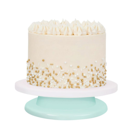 Pack de plateau tournant pour décoration et dressage de gâteau