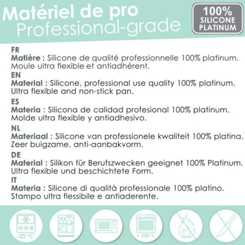 Moule silicone Oursons en chocolat guimauve | ScrapCooking®