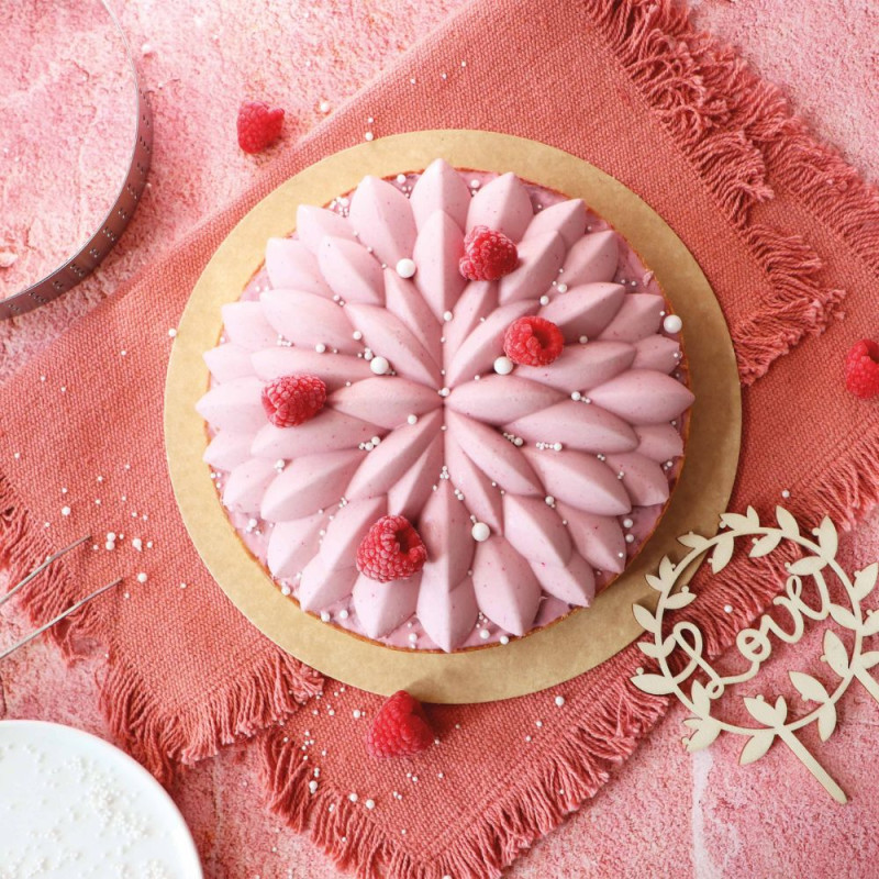 Purée de fruits aux Fruits Rouges - Entremet framboise - ScrapCooking®