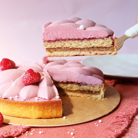 Purée de fruits aux Fruits Rouges - Entremet framboise - ScrapCooking®