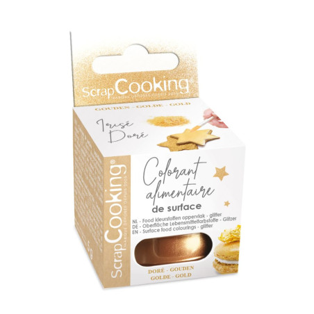 Colorant de surface OR 5g - ScrapCooking