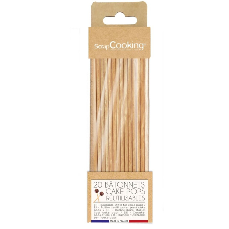 20 Cake pop sticks