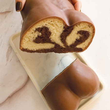 Giant teddy bear silicone mould for pastry - ScrapCooking