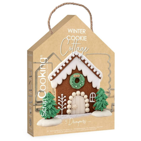 New pack Emporte-pièces maison pain d'épices - ScrapCooking
