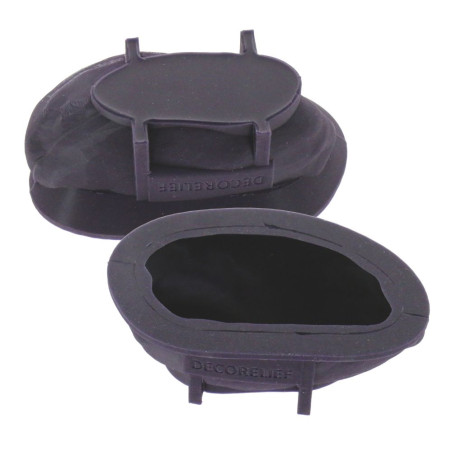Moule trompe l'oeil silicone pistache