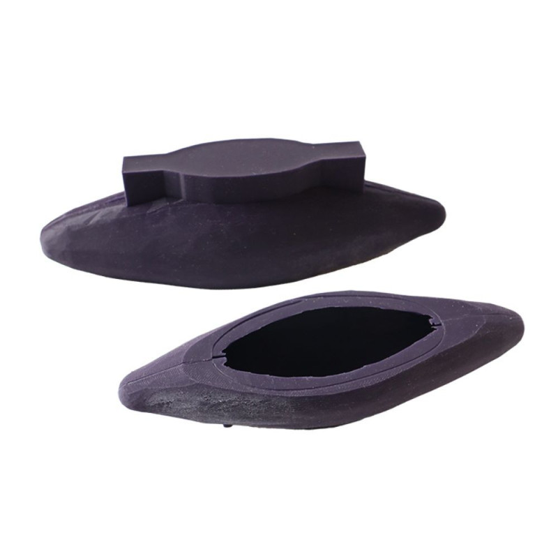 Moule trompe l'œil gousse de vanille en silicone