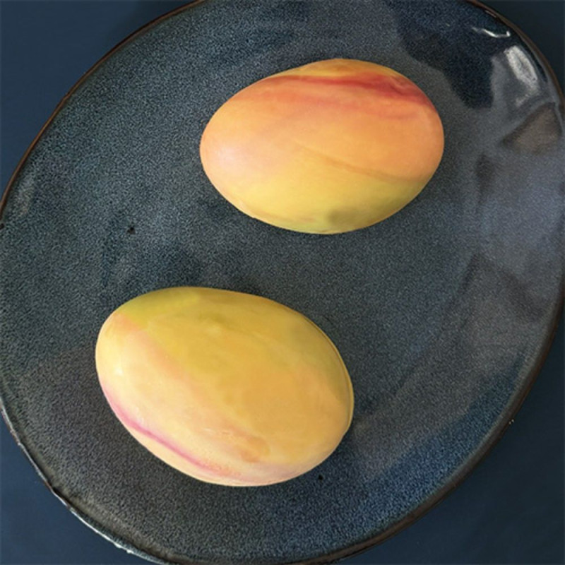 Ambiance trompe l'œil mangue hyper réaliste