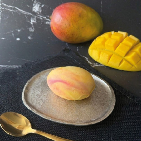Ambiance trompe l'œil mangue hyper réaliste