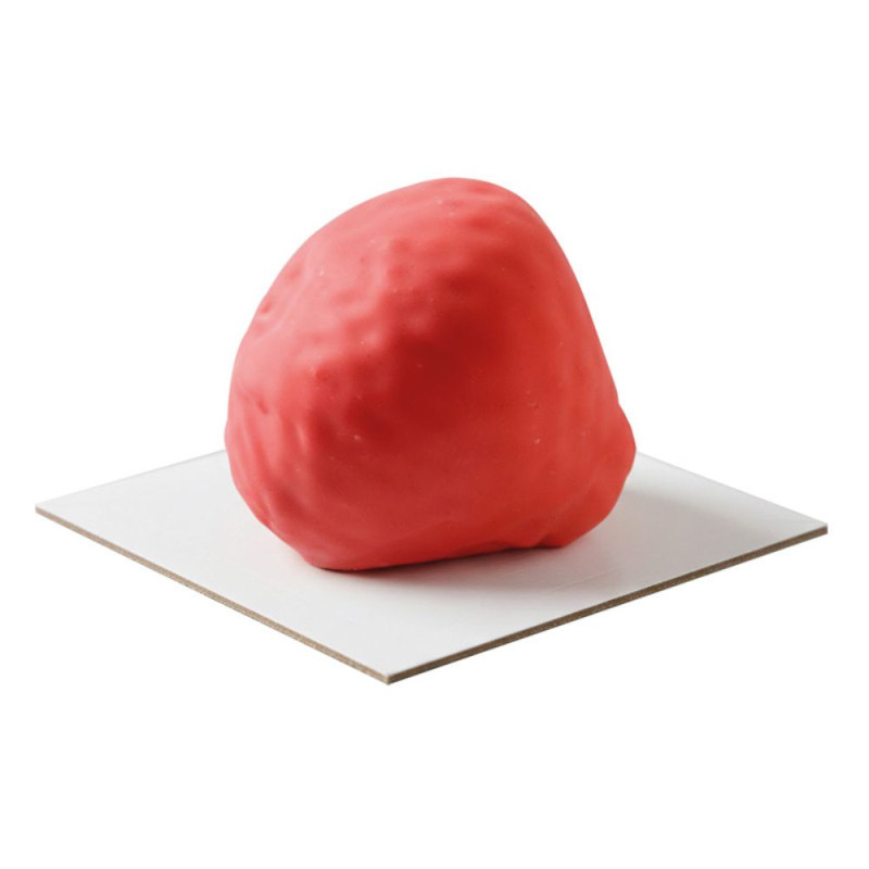 Entremet individuel trompe l'œil fraise
