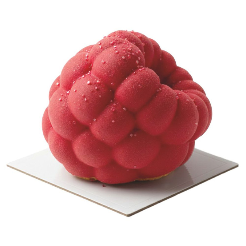 Ambiance trompe l'œil Framboise