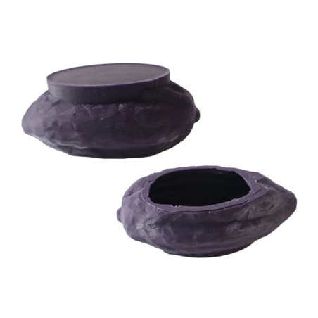 Moule silicone trompe l'œil cabosse de cacao