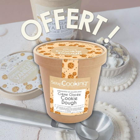 Produit offert : Pot de préparation glace Cookie Dough