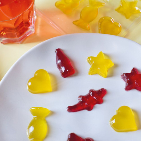 Ambiance gélatine bonbons gélifiés