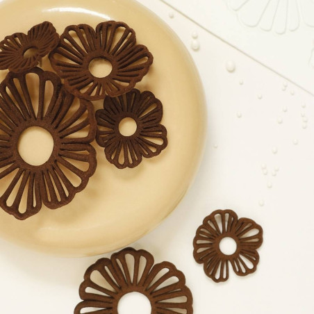 Preparation for homemade cocoa tuile biscuit | ScrapCooking