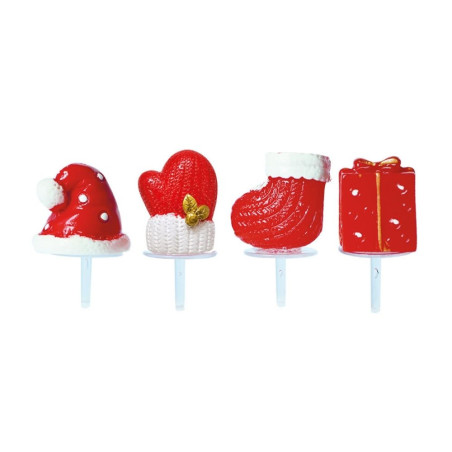 4 deco accessories christmas - ScrapCooking