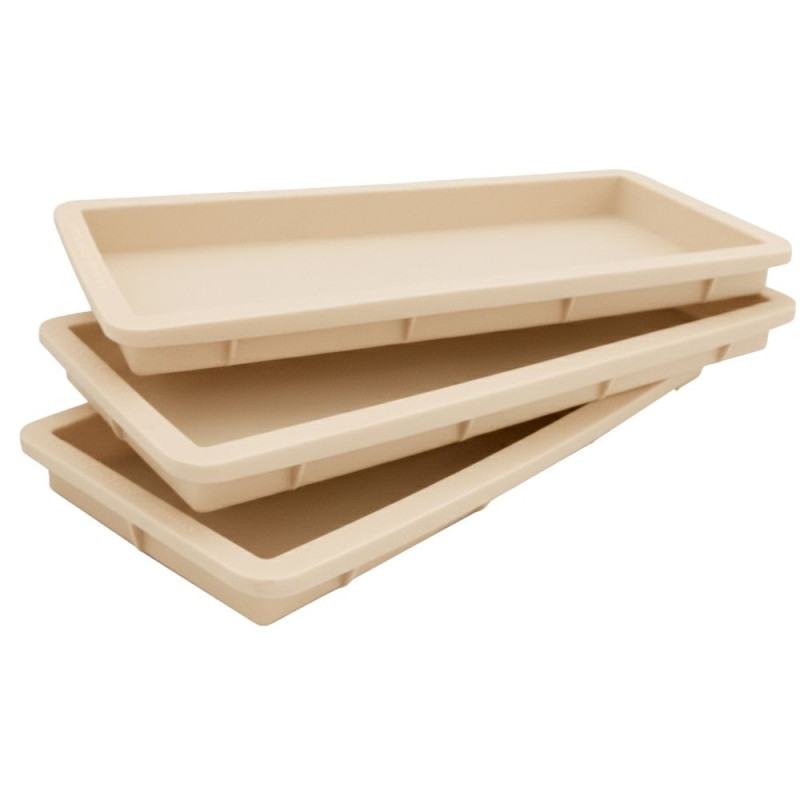 3 moules rectangulaires superposés pour Layer Cake - ScrapCooking®
