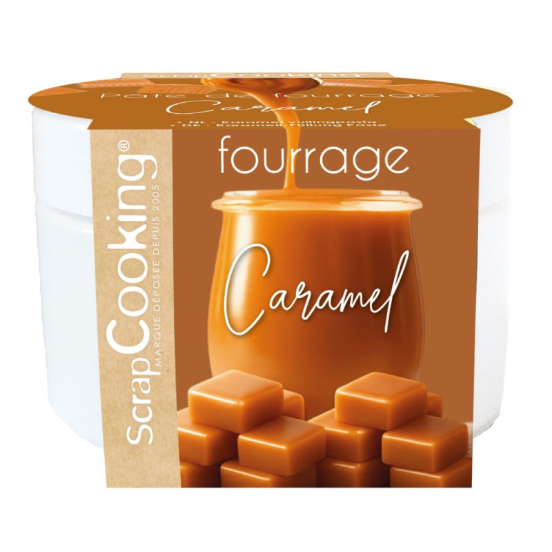 Pâte de fourrage caramel prête à l'emploi