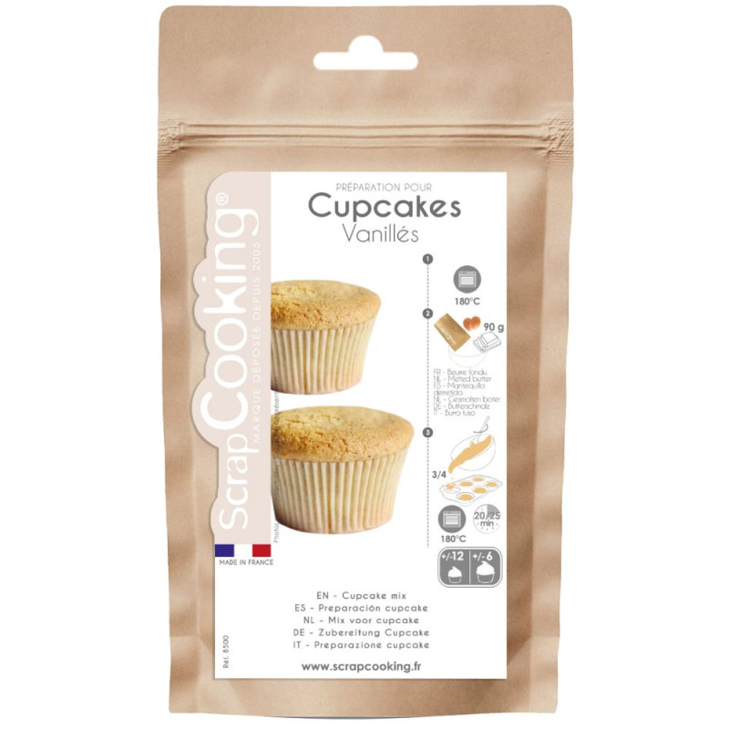 Father’s day gift idea - Personalized football caramel cupcake | ScrapCooking®