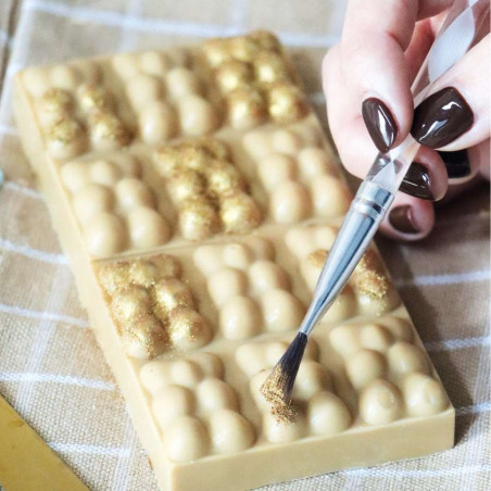 Barre de chocolat blanc Oursons fourrée ScrapCooking®
