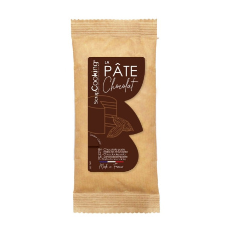 Pâte de chocolat - goût Intense 250g pack - ScrapCooking