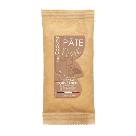 Pâte modelage cake design - goût Noisette 250g - ScrapCooking
