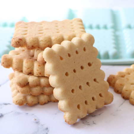 Shortbread biscuits cake mix | ScrapCooking®