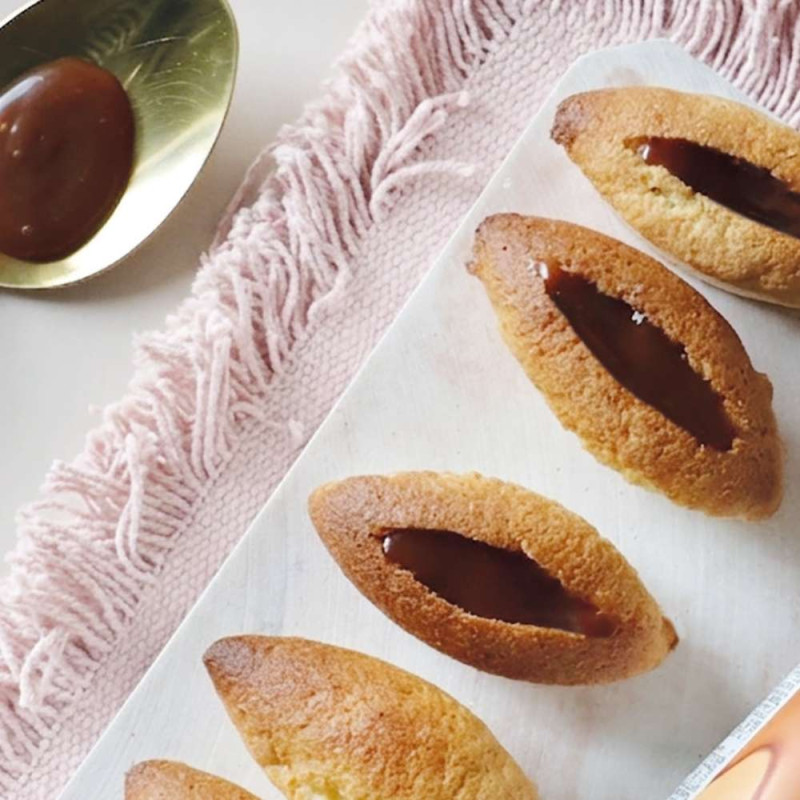 French barquettes (Soft jam tarts) cake mix | ScrapCooking®