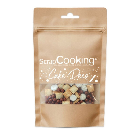 Décors mini biscuits petit-beurre gourmands - ScrapCooking