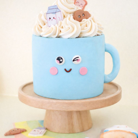 Ambiance  avec décors sucrés yeux Kawaii - ScrapCooking®